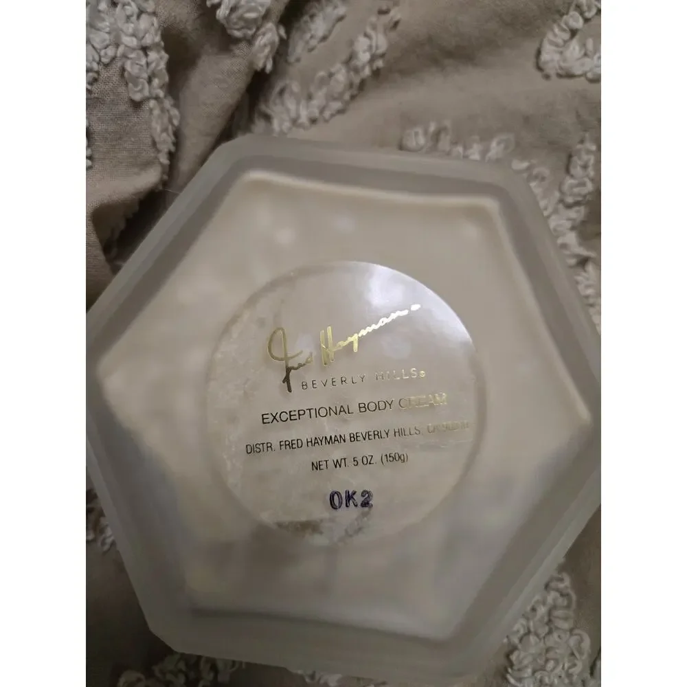 Rare 273 FRED HAYMAN Beverly Hills Exceptional Body Cream 5 oz